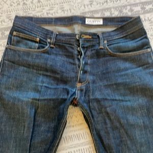 GUSTIN Raw Denim Jeans size 36